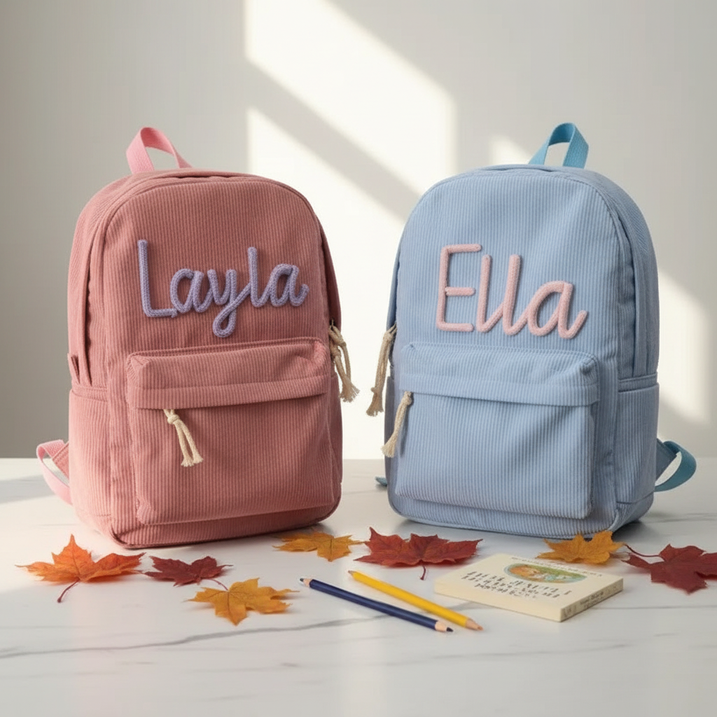 Sac velours côtelé – rentrée flonelia